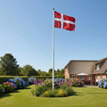 Dannebrogsflag 208 x 275 cm